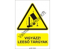 Vigyázz, leeső tárgyak