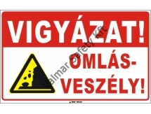 Omlásveszély