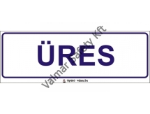 Üres