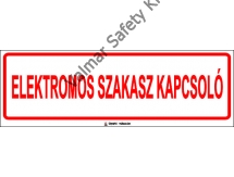 Elektromos szakasz kapcsoló