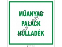 Műanyag palack hulladék