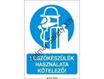 Légzőkészülék használata kötelező