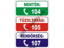 Telefonszámok