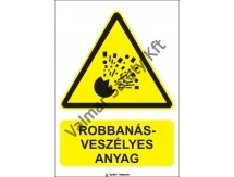 Robbanásveszélyes anyag