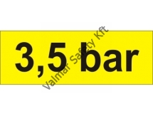 3,5 bar tábla 