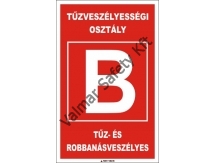 „ B” Tűz- és robbanásveszélyes