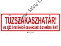 Tűzszakaszhatár(T)