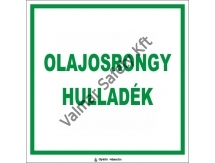 Olajos rongy hulladék