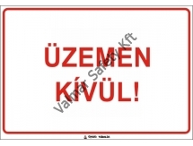 Üzemen kívül(S)