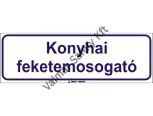 Konyhai feketemosogató