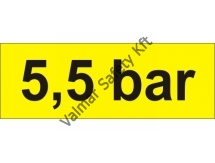 5,5 bar tábla 