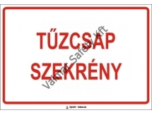 Tűzcsap szekrény