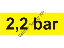 2,2 bar tábla 