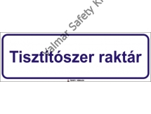 Tisztítószer raktár