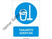 Takarító szertár